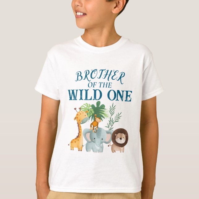 Camiseta Brother of the Wild one shirt  (Anverso)