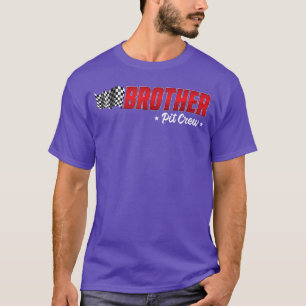 Camiseta Brother Pit Crew Race Birthday Family Carreras Boy