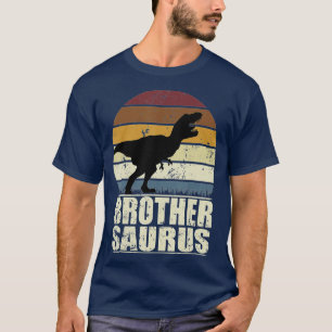 Camiseta Brother Saurus Rex Dinosaur Brother Dino Brother S