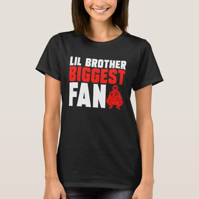 Camiseta Brother Sister  Baseball Softball Catcher (Anverso)