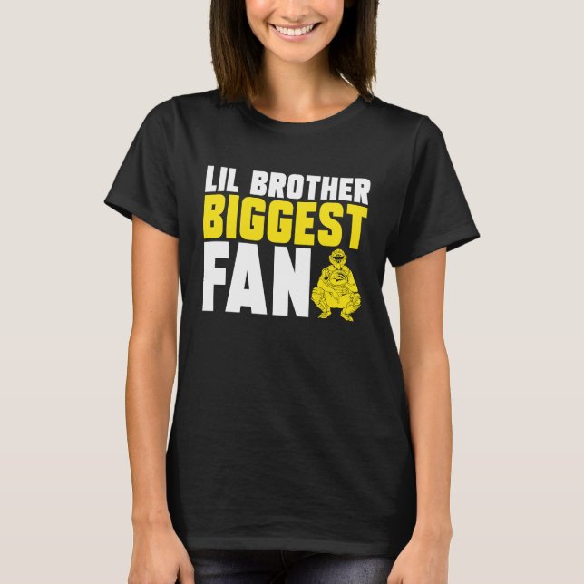 Camiseta Brother Sister  Softball Catcher (Anverso)