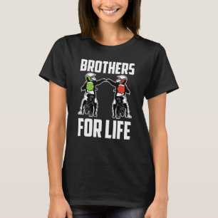 Camiseta Brothers For Life Bike Mx Motocross Dirt Biking Br