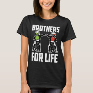Camiseta Brothers For Life Bike Mx Motocross Dirt Biking Br