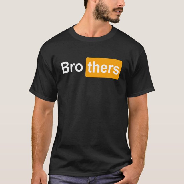 Camiseta Brothers Ideas   Bro Thers Brothers Hub (Anverso)