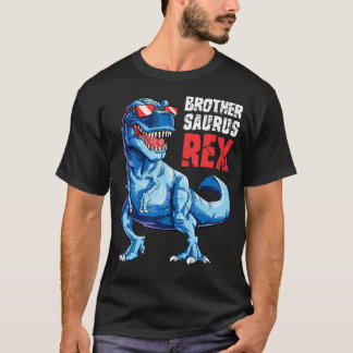 Camiseta Brothersaurus T rex Brother Saurus Boys