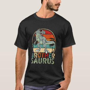 Camiseta Brothersaurus T Rex Dinosaur Funny Brother Saurus