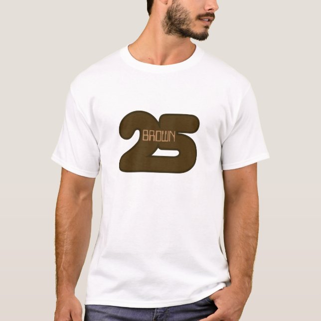 Camiseta Brown 25 (Anverso)