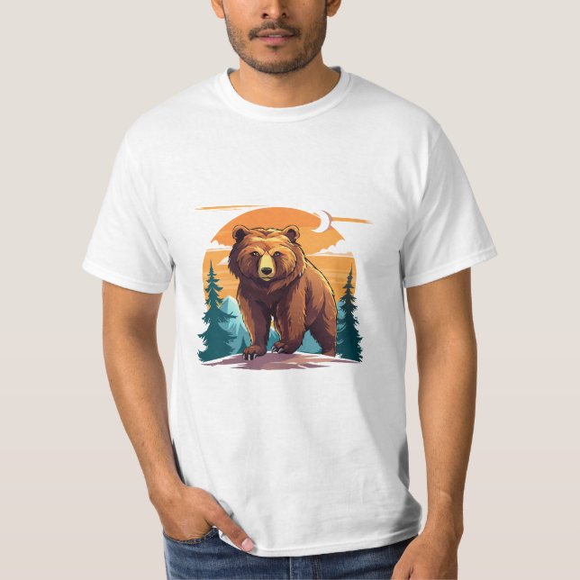 Camiseta Brown bear (Anverso)