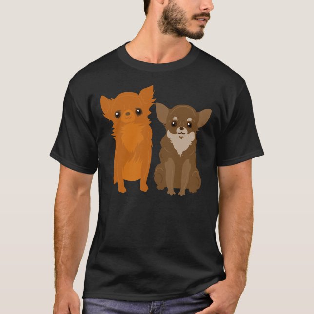 Camiseta Brown Chihuahuas (Anverso)