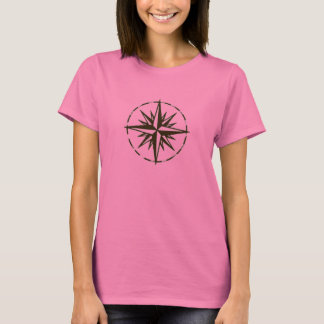 Camiseta Brown Compass Rose T-Shirt
