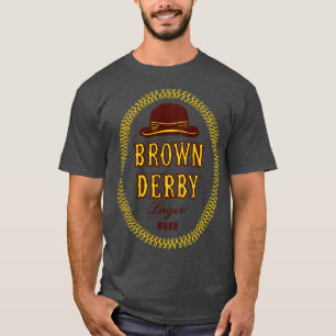 Camiseta Brown Derby Retro Derunct Beer