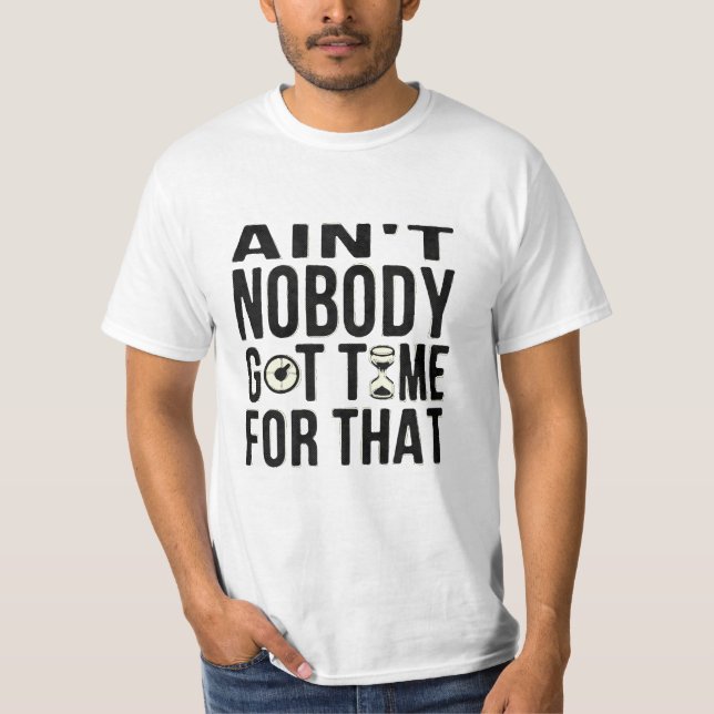 Camiseta Brown dulce divertido no es nadie hora conseguida (Anverso)