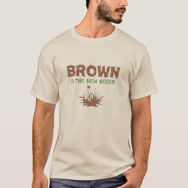 Camiseta Brown Es El Nuevo Verde (Anverso)