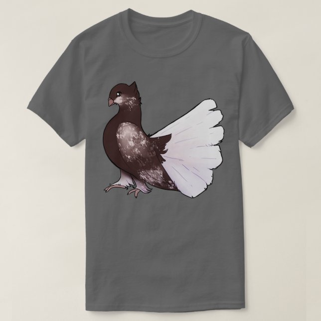 Camiseta Brown Fantail (Diseño del anverso)
