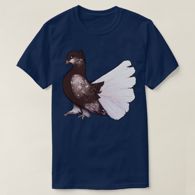 Camiseta Brown Fantail 2 (Diseño del anverso)