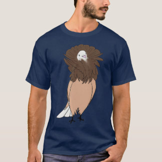Camiseta Brown Jacobin Pigeon