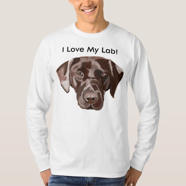 Camiseta Brown Labrador (Anverso)