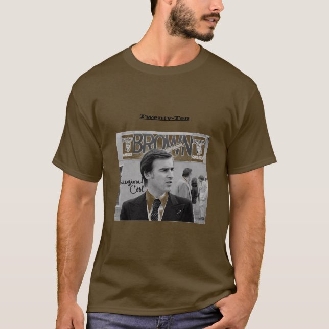 Camiseta Brown para el gobernador (Anverso)