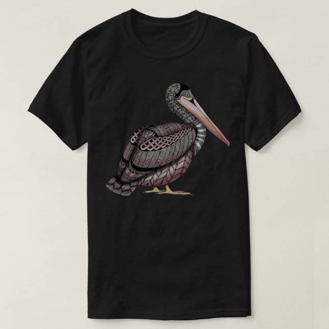 Camiseta Brown Pelican 1 (Diseño del anverso)