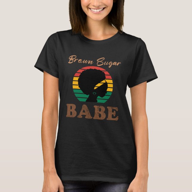 Camiseta Brown Sugar Babe  2 (Anverso)