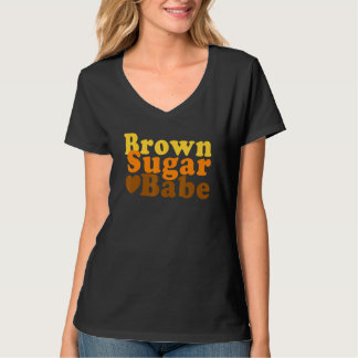 Camiseta Brown Sugar Babe Orgullosas Mujeres Negras Mom Afr