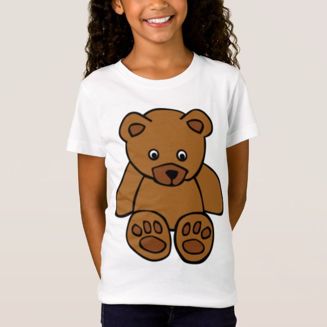 Camiseta Brown Teddy Bear (Anverso)