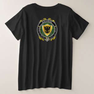 Camiseta Browne Irish Shield femenina Plus T-Shirt