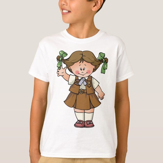 Camiseta Brownie Brunette (Anverso)