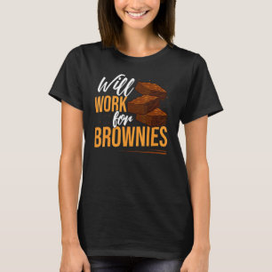 Camiseta Brownie Cookie Receta Barras Mezclar Keto