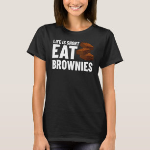 Camiseta Brownie Cookie Receta Barras Mezclar Keto
