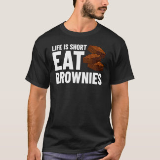 Camiseta Brownie Cookie Receta Barras Mezclar Keto