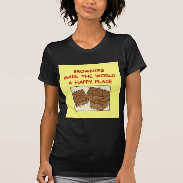 Camiseta brownie del brownie (Anverso)