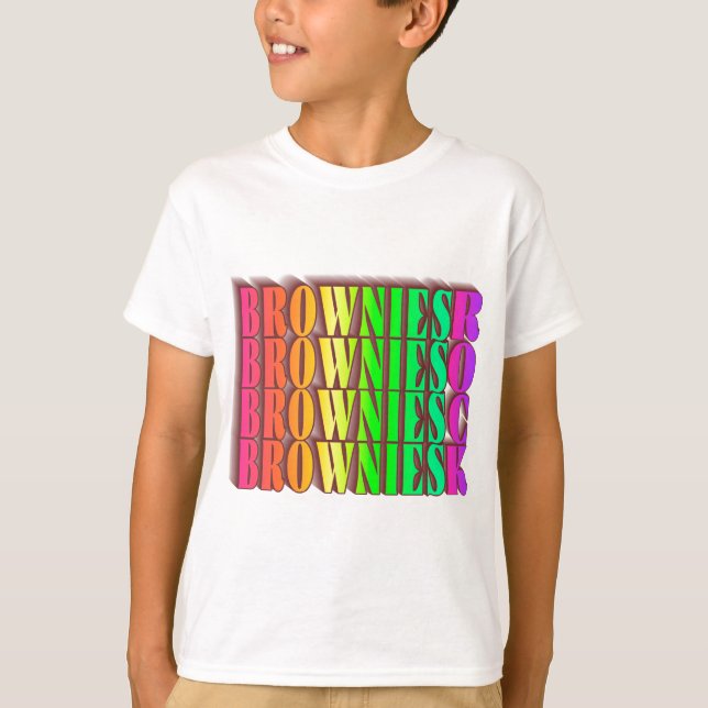 CAMISETA BROWNIESROCK (Anverso)