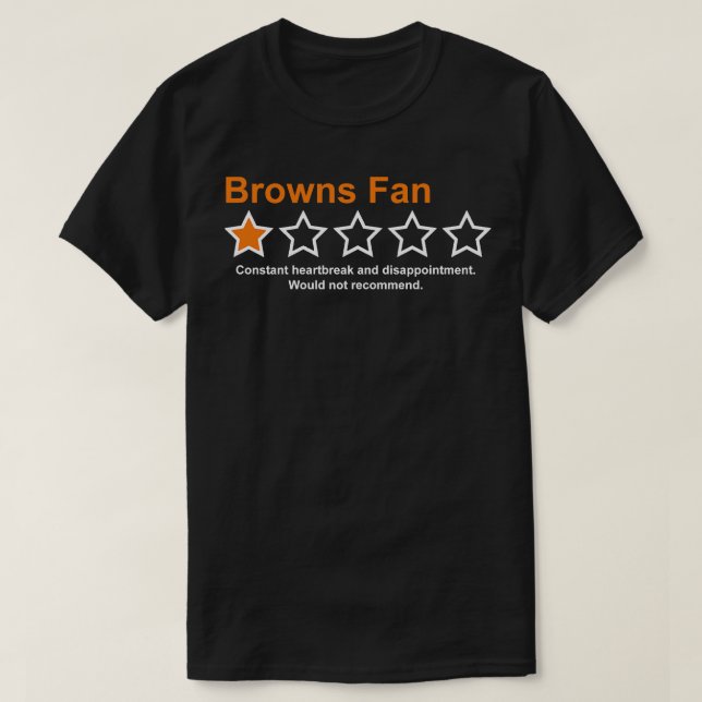 Camiseta Browns Fan Pin (Diseño del anverso)