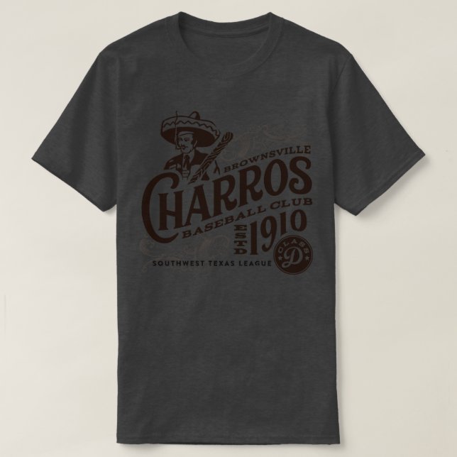 Camiseta Brownsville Charros (Diseño del anverso)