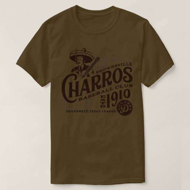 Camiseta Brownsville Charros (Diseño del anverso)
