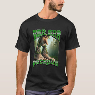 Camiseta Brr Brr Patapim Funny Italiano Brainrot Meme Graph