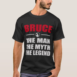 CAMISETA BRUCE EL HOMBRE EL MITO LA LEYENDA