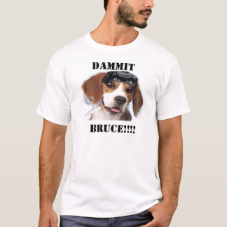 Camiseta Bruce el perro divertido