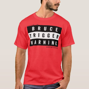 Camiseta Bruce Trigger Warning Kids