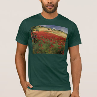 Camiseta BRUCE, William Blair amapolas rojas flores amapola