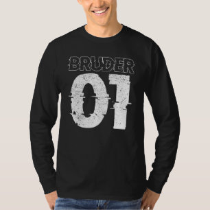 Camiseta Bruder 01 Vintage Stylish Trend Word Besterman