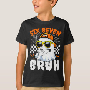 Camiseta Bruh 67 Halloween Divertido Seis Siete Meme Brainr