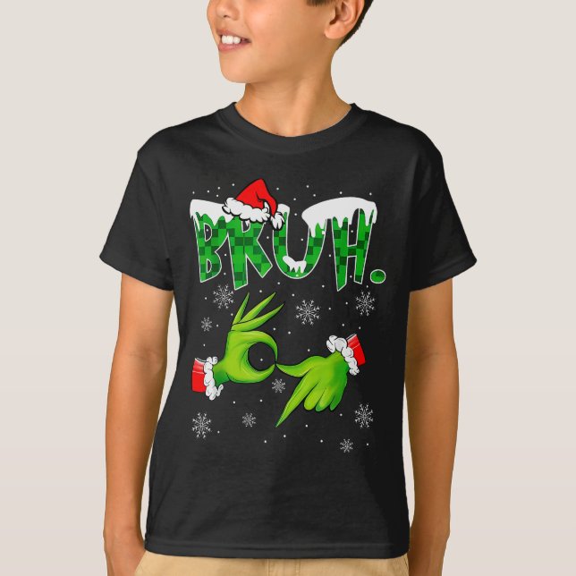 Camiseta Bruh 67 Six Seven 6 7 Meme Christmas Funny Gen Alp (Anverso)