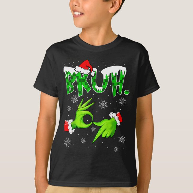Camiseta Bruh 67 Six Seven 6 7 Meme Christmas Funny Gen Alp (Anverso)