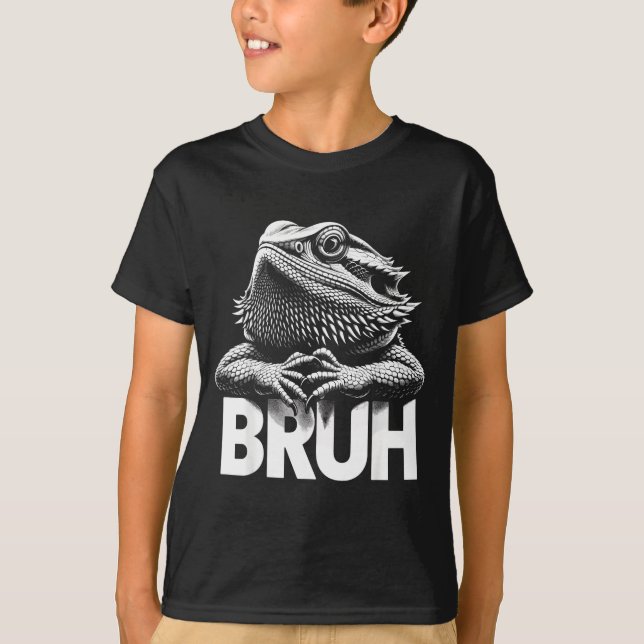Camiseta Bruh Bearded Dragon  (Anverso)