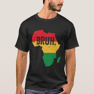 Camiseta Bruh Boys Kids African American Funny Black Histor