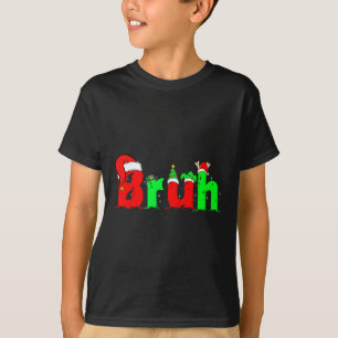 Camiseta Bruh Curioso diciendo que los hermanos adolescente