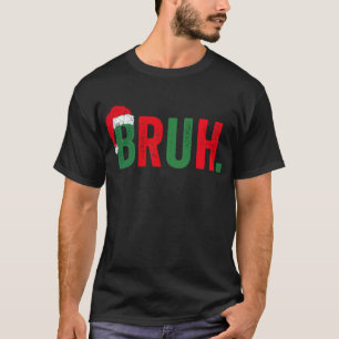 Camiseta Bruh Curioso diciendo que los hermanos adolescente
