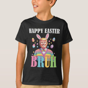 Camiseta Bruh Easter Day Funny Conejo Feliz Pascua Tr